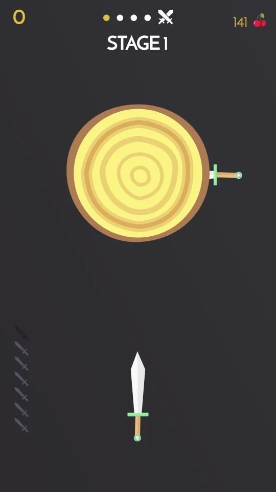 Knife Hit - Ultimate Challenge + Appodeal Ads + IAP + Unity Project — screenshot 2
