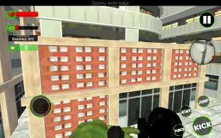 Incredible Hulk (Super Hero): Fight in City (64-Bit)