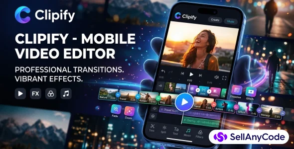 Clipify Video Editor in Flutter