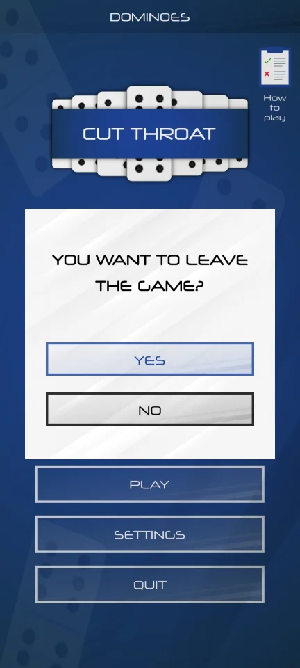 Dominoes Game (Unity 3D + AdMob) — screenshot 6