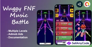 Wuggy FNF Music Battle - (Unity - AdMob)