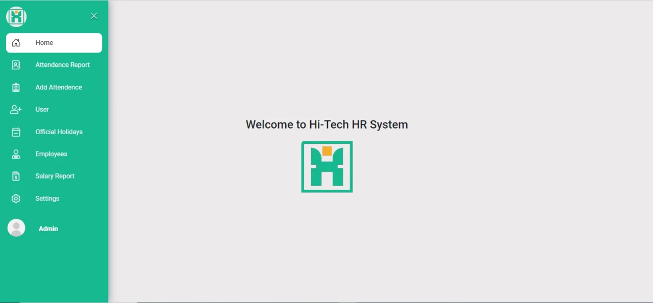 HR Application — screenshot 3