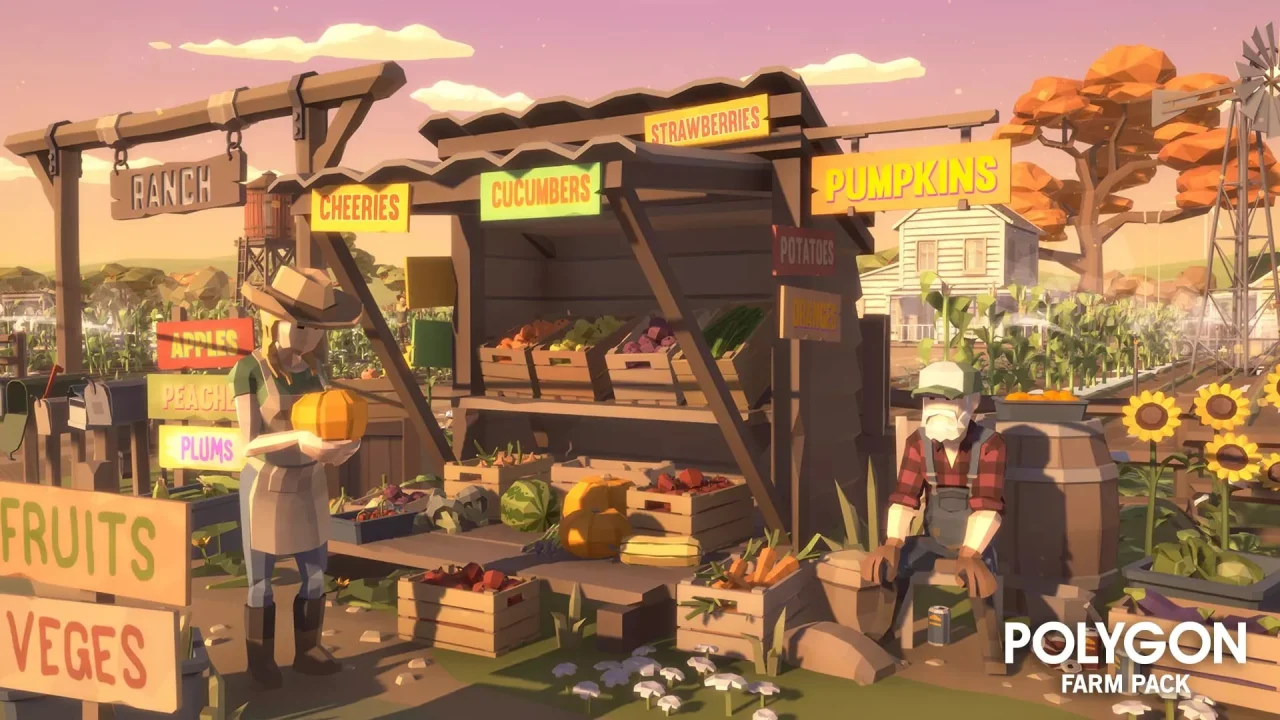POLYGON Farm - Low Poly 3D Art by Synty — screenshot 9