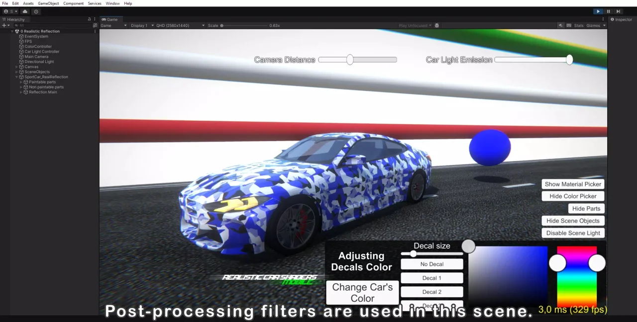 Realistic Car Shaders - Mobile — screenshot 2