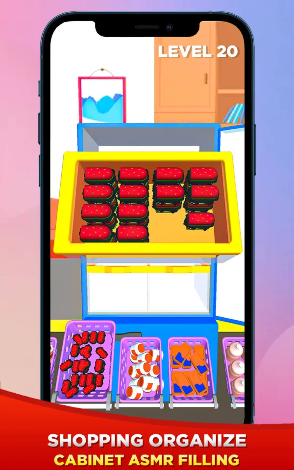 Fridge Filling Organizing! Sort Master – New Top Trending Game — screenshot 5