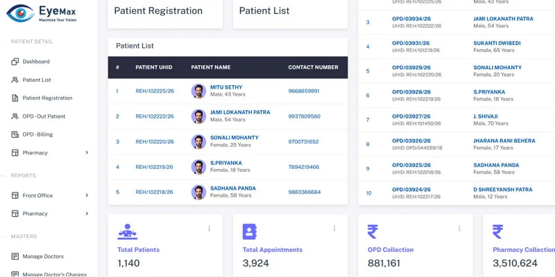 Cloud-Based Hospital Management Software with Billing & Patient Records (PHP MySQL) — screenshot 2