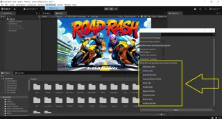 Road Rash Clone Unity Bike Racing Game
