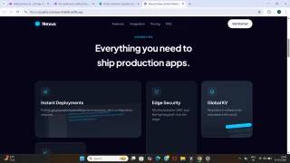 Nexus Premium SaaS Landing Page Template