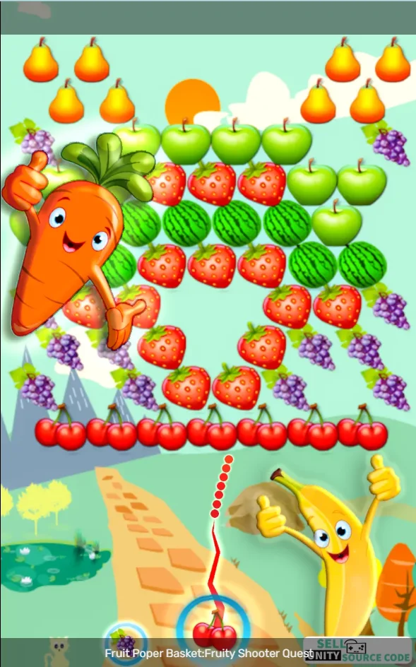 Fruit Poper Basket: Fruity Shooter Quest — screenshot 2