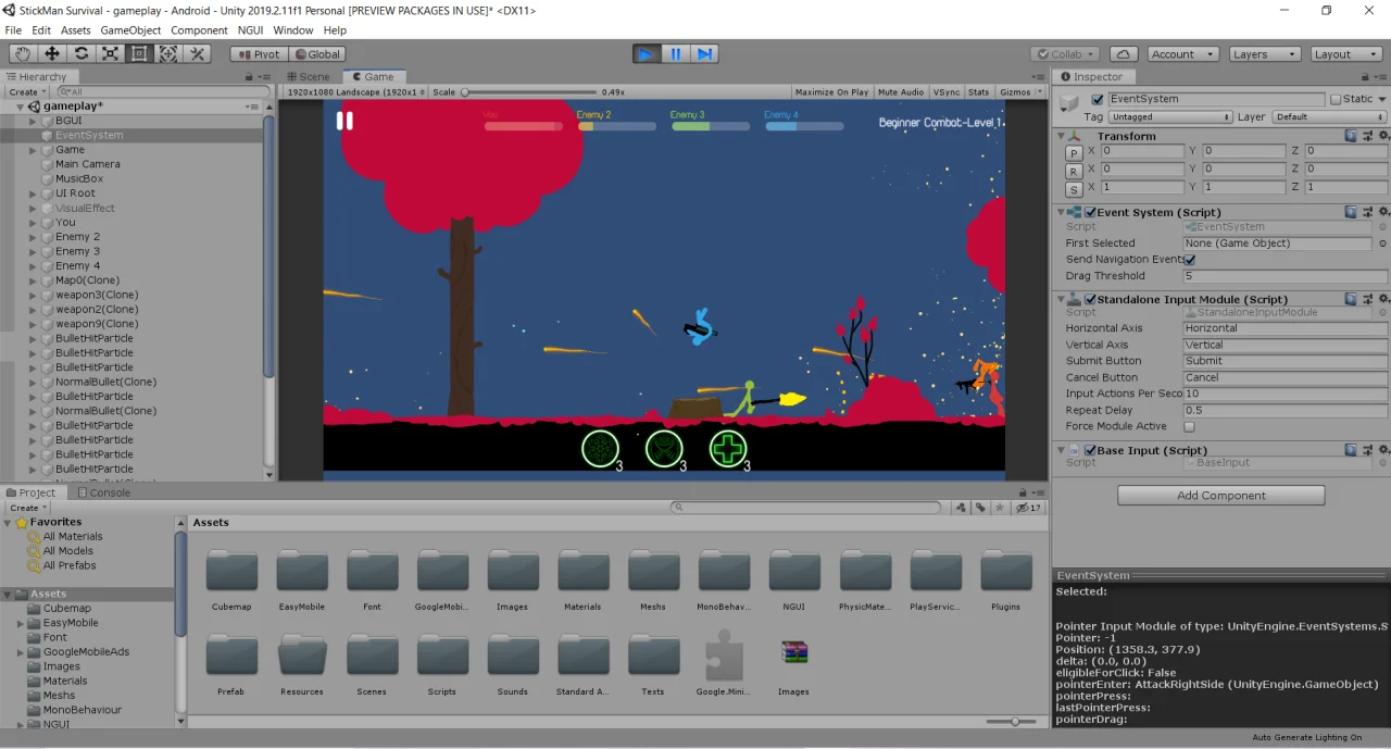 Stickman Legend of Survival Source Code — screenshot 2