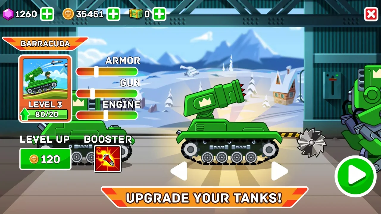 Hills of Steel — screenshot 2