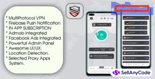 One VPN - With Admin Panel and Multi Protocol VPN App