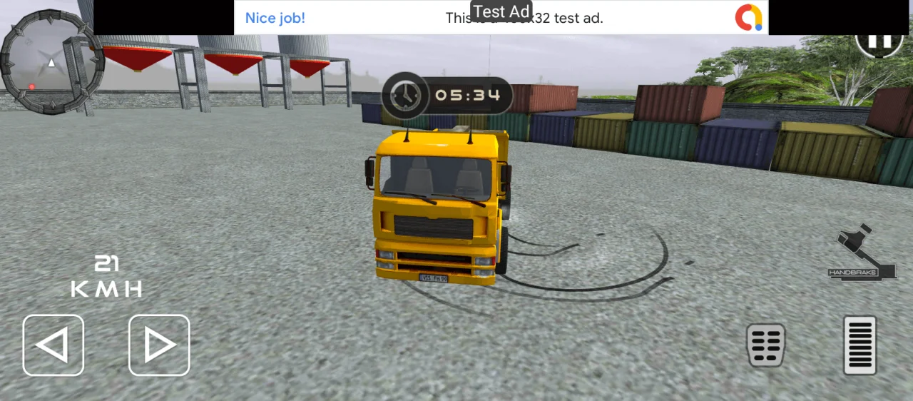 Long Trailer Truck Cargo Transport Truck Simulator Game 2021 — screenshot 5