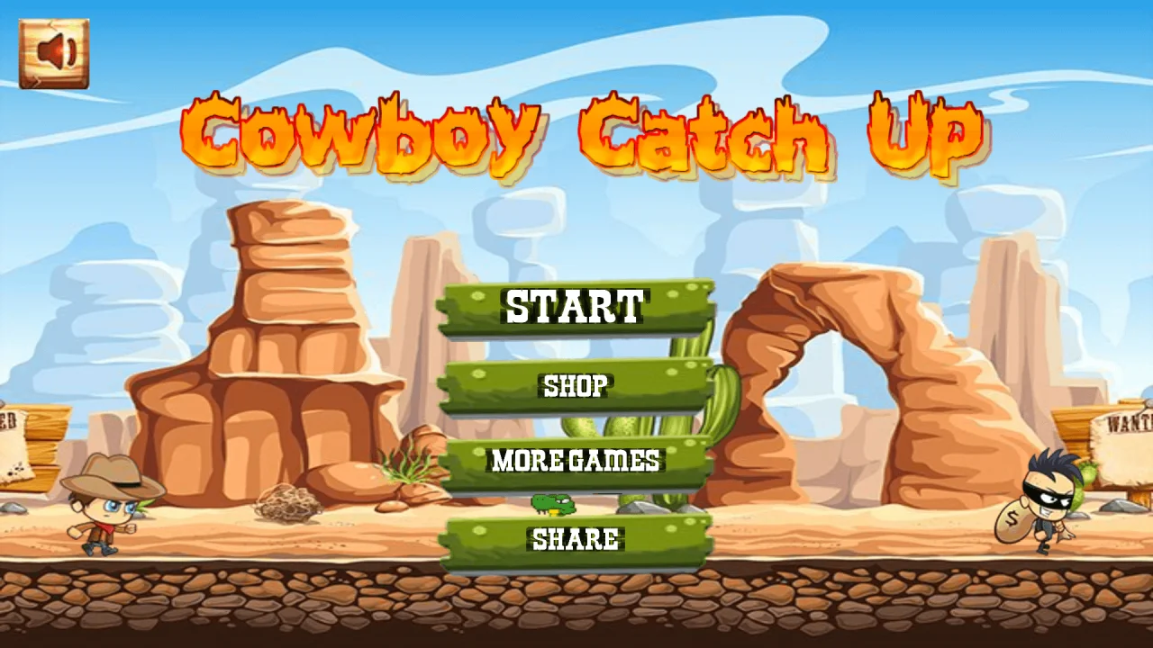 Cowboy Catch Up – Unity Full Source Code — screenshot 1