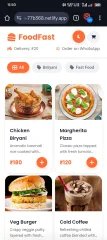 FoodFast WhatsApp Food Ordering System with Admin Panel (PWA)