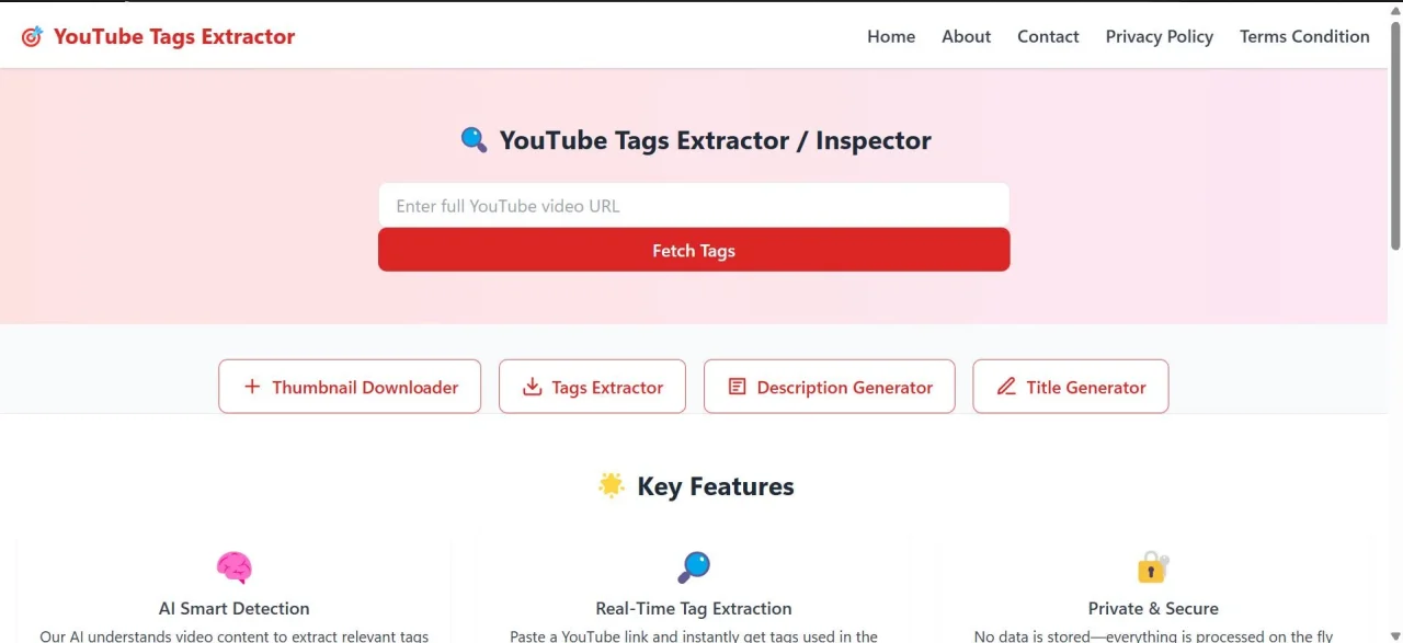Youtubely - Tag Generator PHP Script — screenshot 2