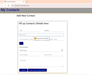 Contact Form