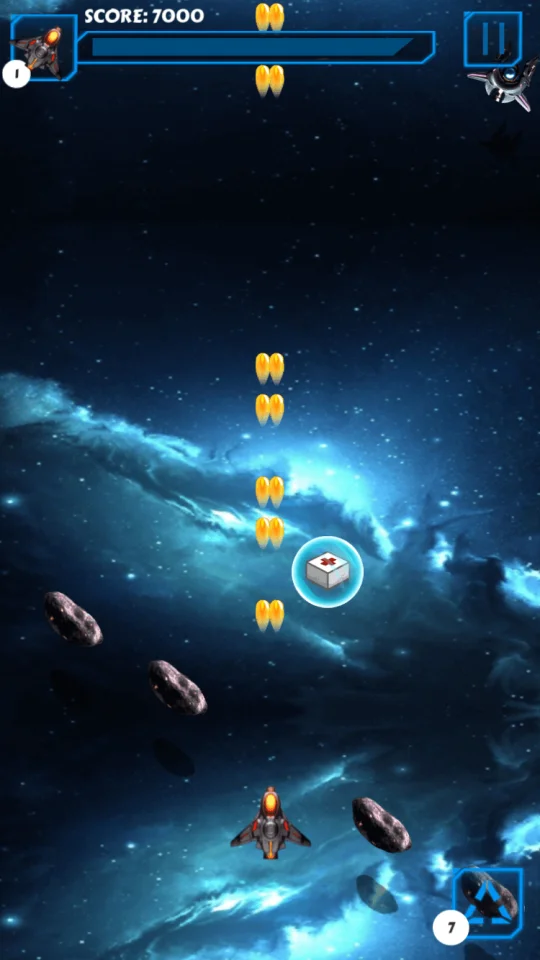 Classic Space Shooter Galaxy Unity Source Code — screenshot 2
