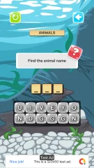 Word Quiz Game (Unity+AdMob+Android+iOS)