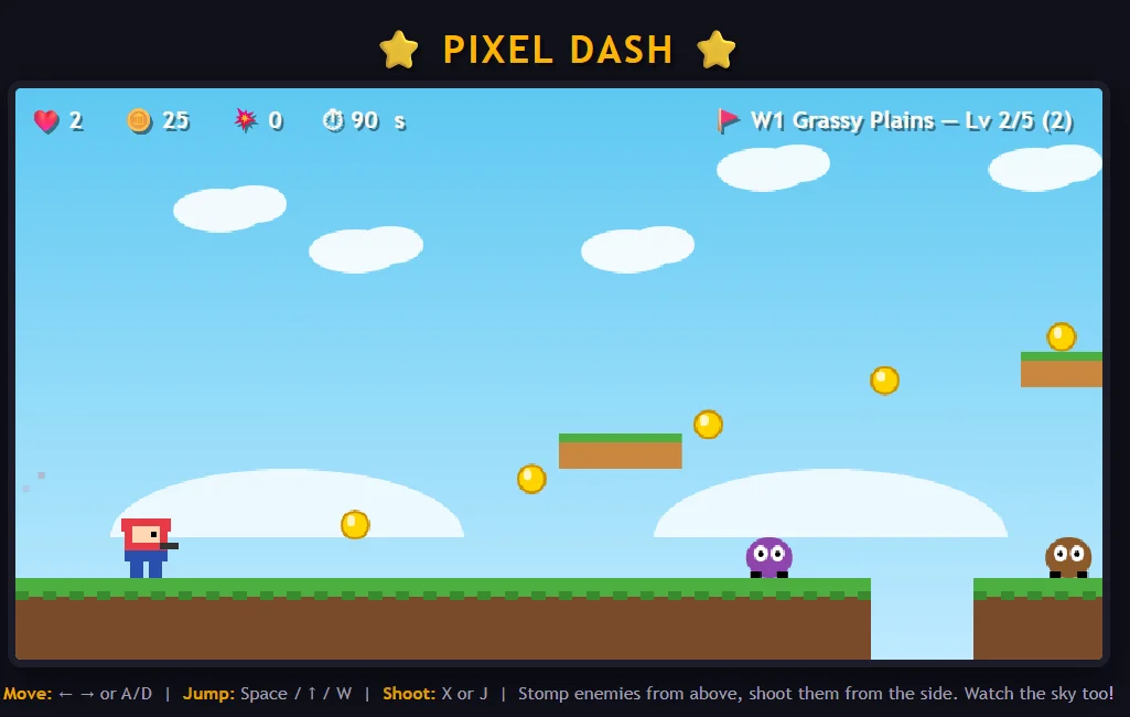 Pixel Dash — screenshot 2