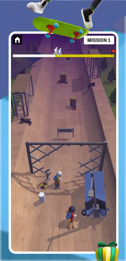 Longboard Crasher — screenshot 3