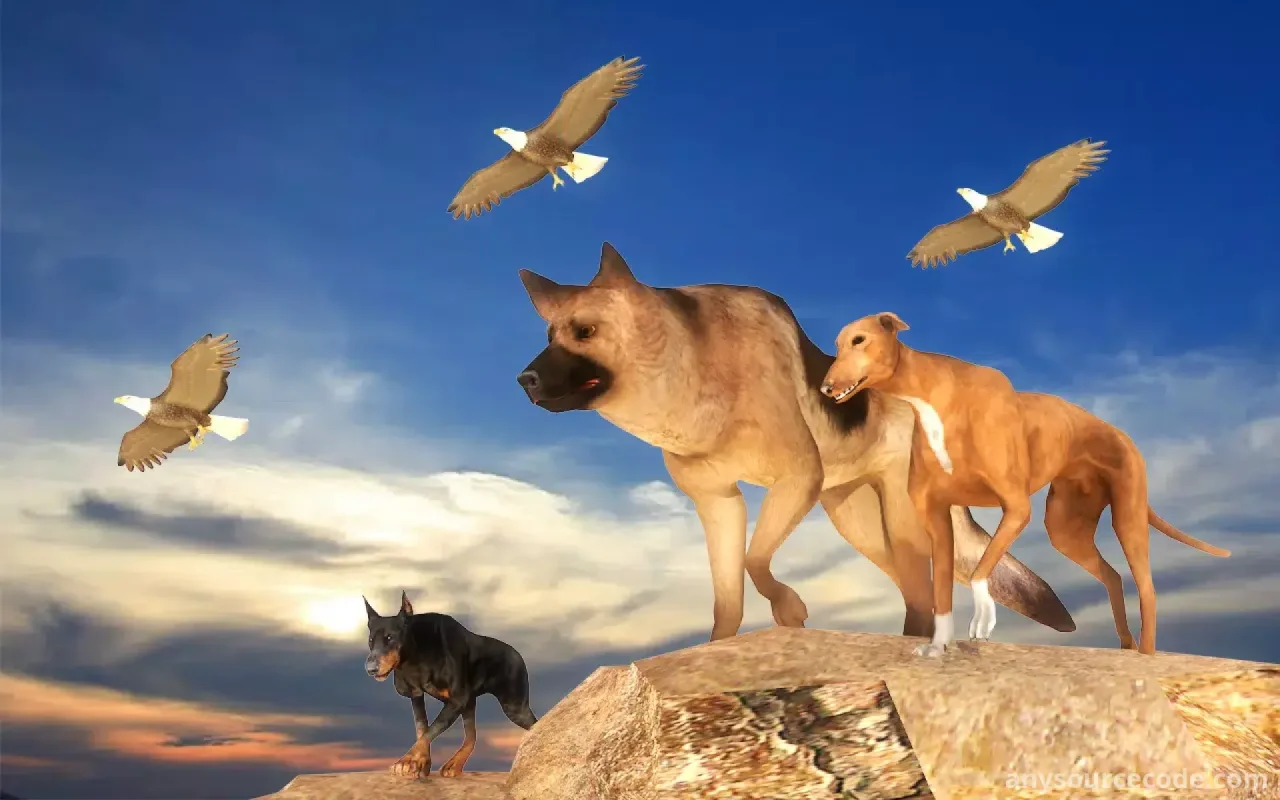 Angry Dog Attack Competition 3D — screenshot 8