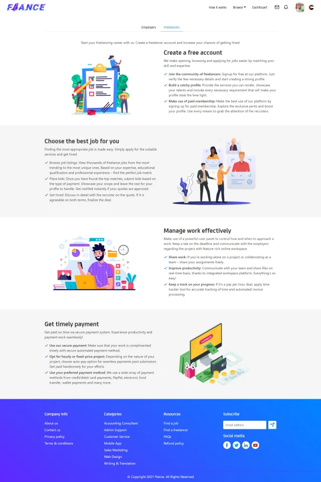 Freelancer Marketplace Script - Freelancer Script — screenshot 9