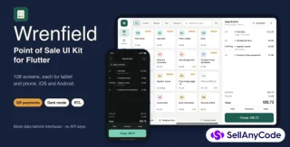 Wrenfield - Point of Sale UI Kit for Flutter