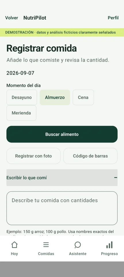 NutriPilot Android Nutrition App Starter Kit — screenshot 2