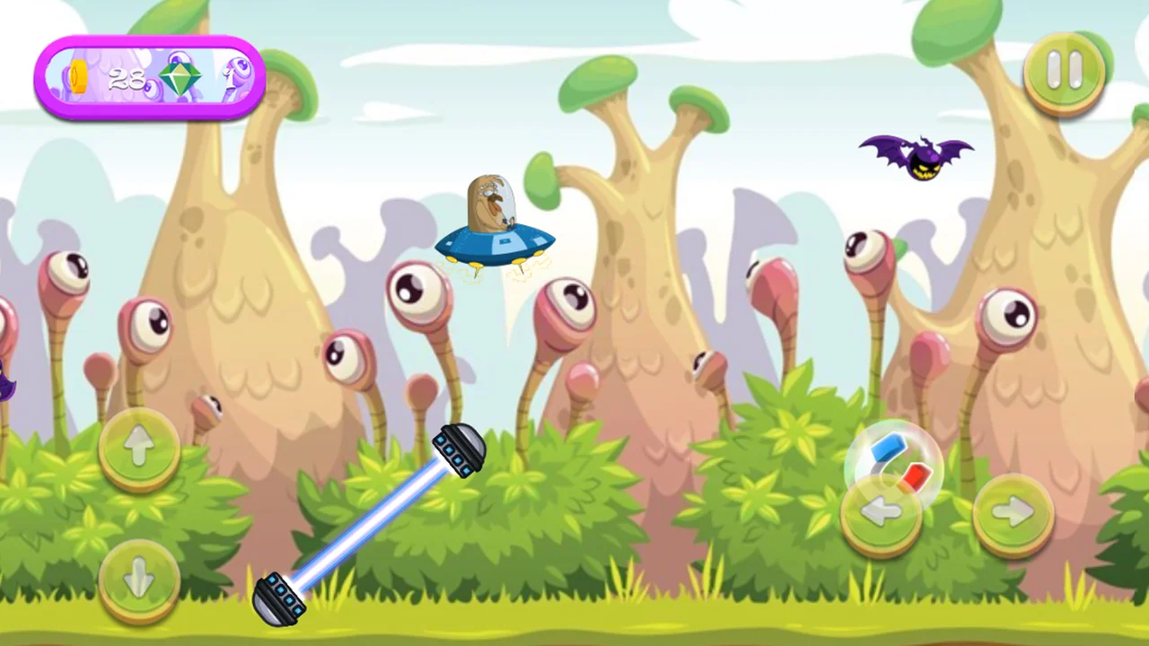 UFO Rush 2 Game Template — screenshot 3