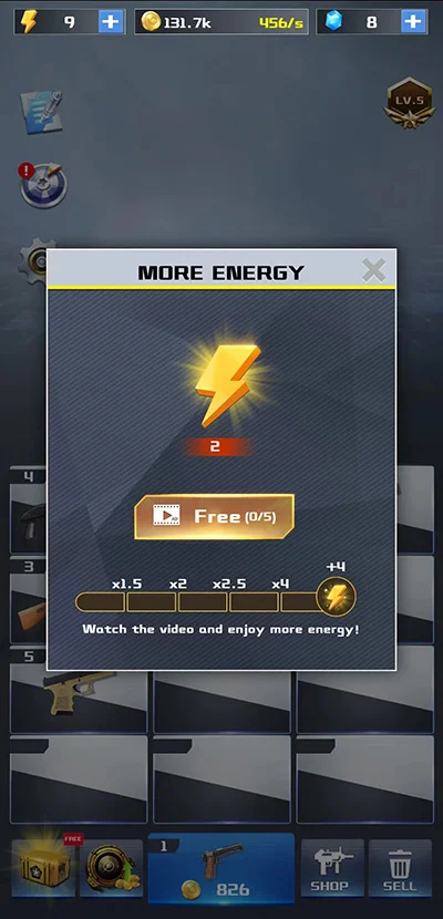 Black Ops - (Unity - AdMob) — screenshot 8