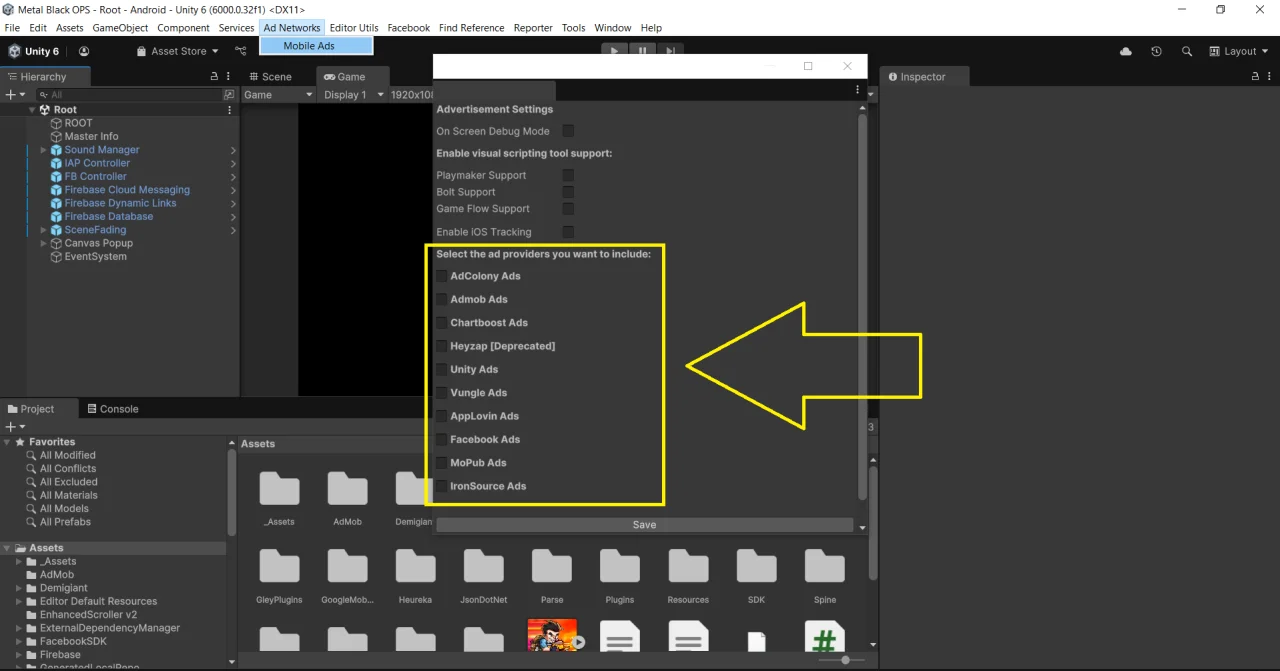 Metal Black Ops Unity Shooting Game Template — screenshot 3