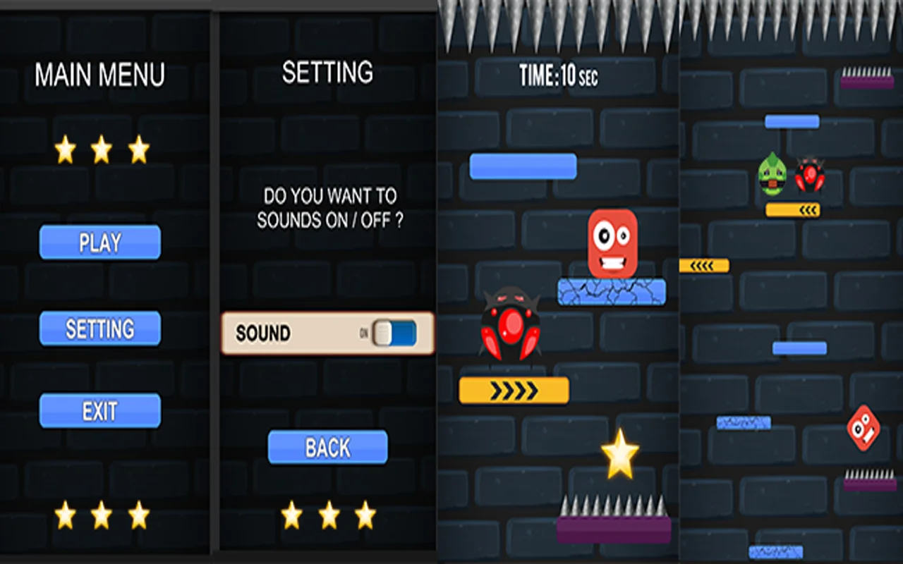 Cube Fall — screenshot 1