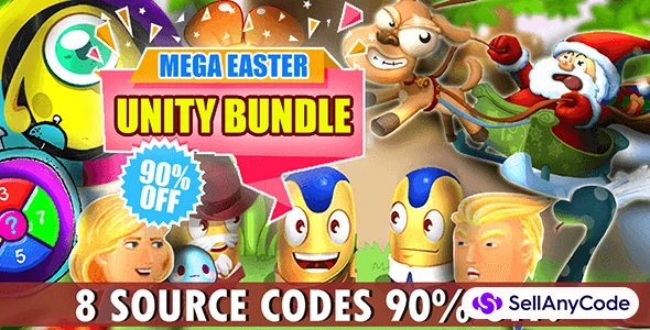 Mega Easter Unity Bundle – 8 Source Codes