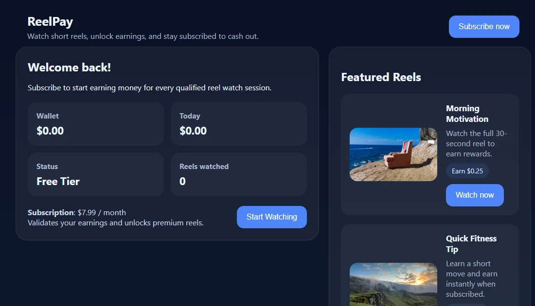 Reelpay — screenshot 5