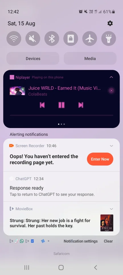 Android Music Player App Source Code Java — screenshot 5