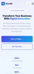NexaBit IT Agency & Digital Solutions Template