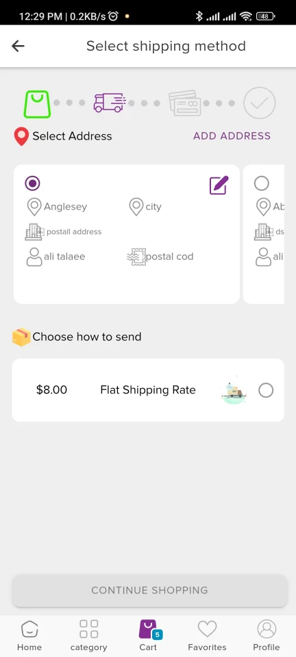 Ionic OpenCart iOS and Android and PWA Application — screenshot 9