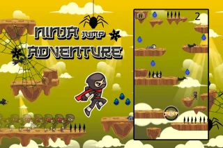 Ninja Jump Adventure 64 Bit - Android iOS with AdMob