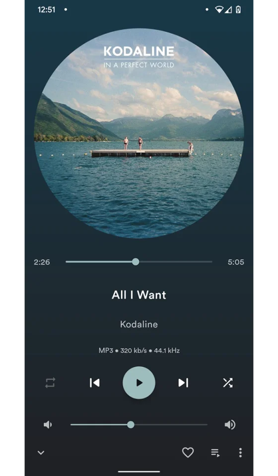 Music Player - Android App Template — screenshot 6
