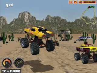 Monster Truck Race: Mad 4X4 Wheel Monster Race 64 Bit Source Code
