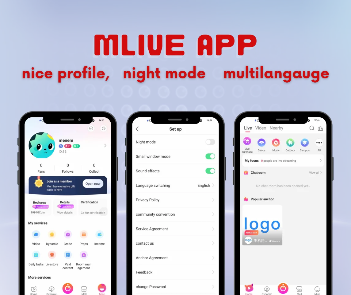 MLive App Short Video-Live Streaming-Voice Chat-eCommerce — screenshot 5