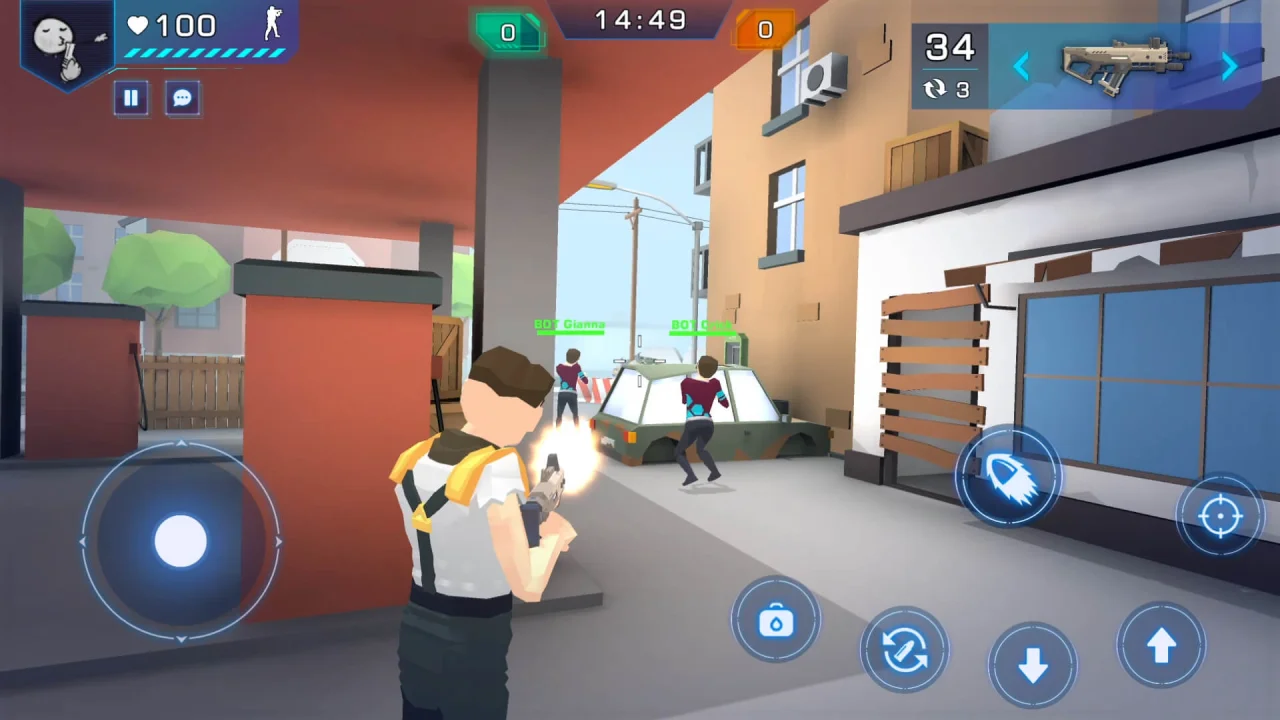 Human vs Alien Complete Multiplayer Shooter Game — screenshot 1