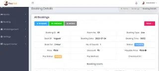 MeraHotel - A Multi Hotel Management SaaS