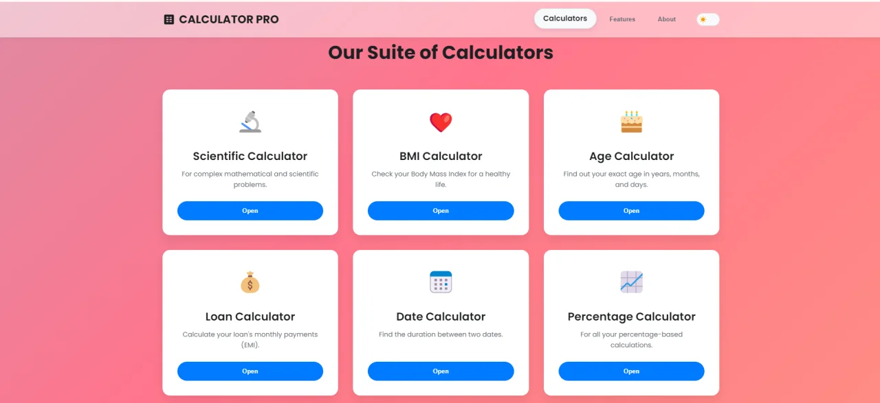 Calculator Pro — screenshot 2