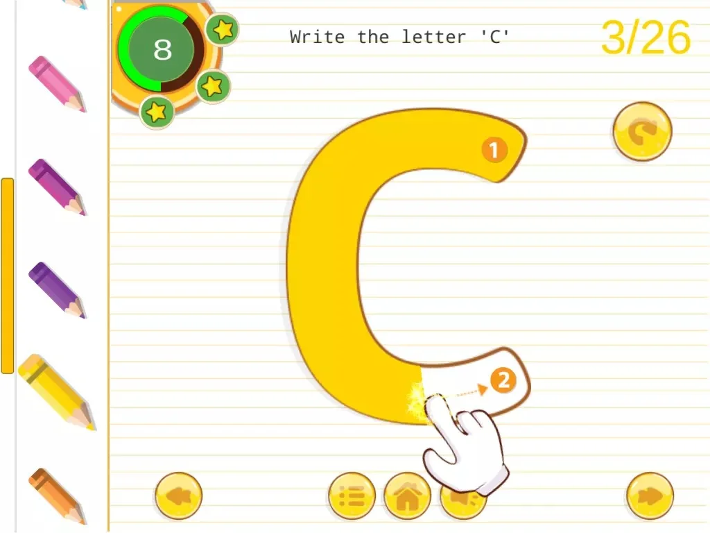 English Tracing Book — screenshot 9