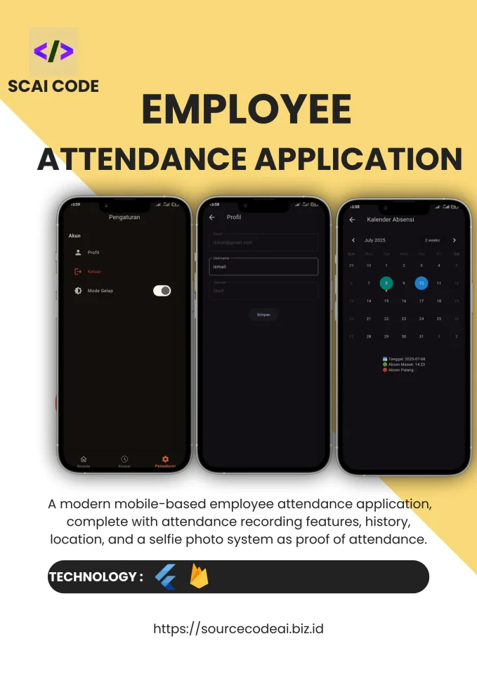Employee Attendance Application — screenshot 4
