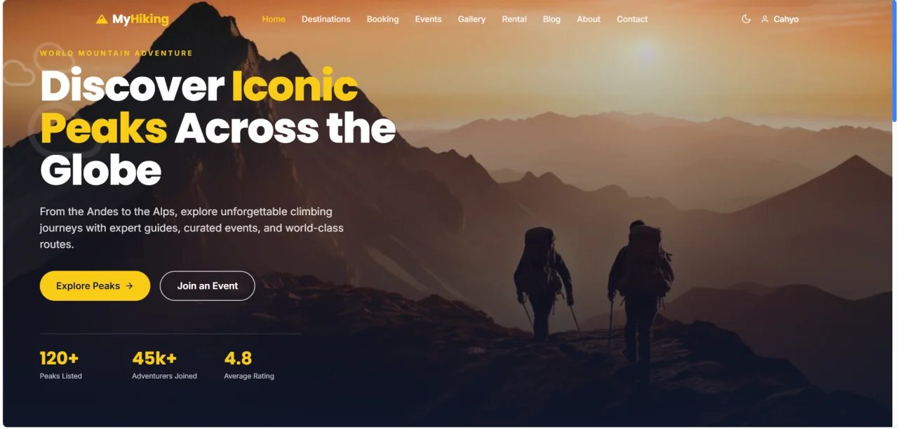 MyHiking — screenshot 3