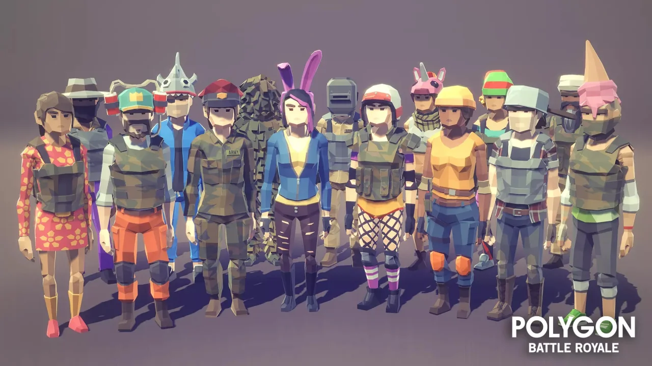 POLYGON Battle Royale - Low Poly 3D Art by Synty — screenshot 6