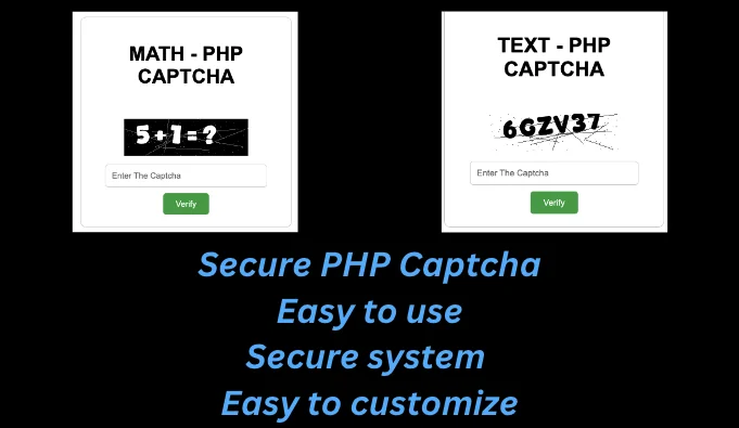 Secure PHP Captcha — screenshot 1